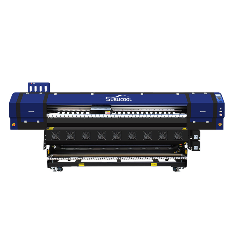 Format Industrial 2.6m Epson Printheads Dye Sublimation Printer